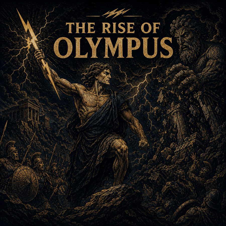 The Rise of Olympus cover art