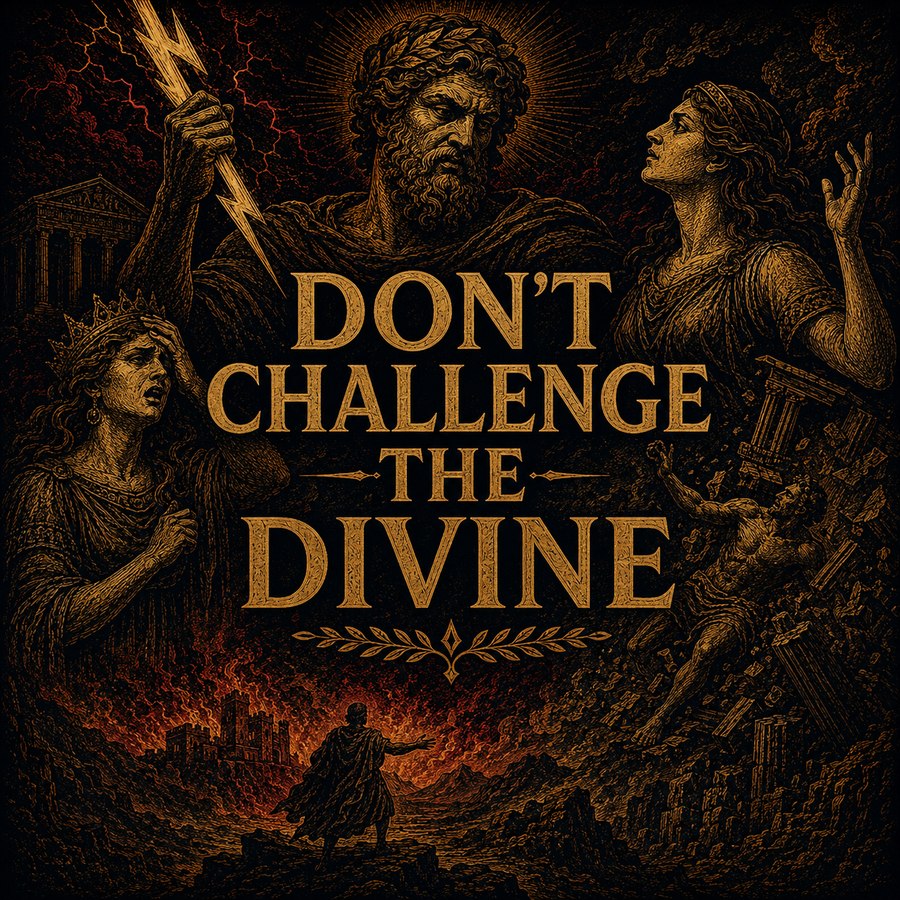 Don't Challenge The Divine cover art