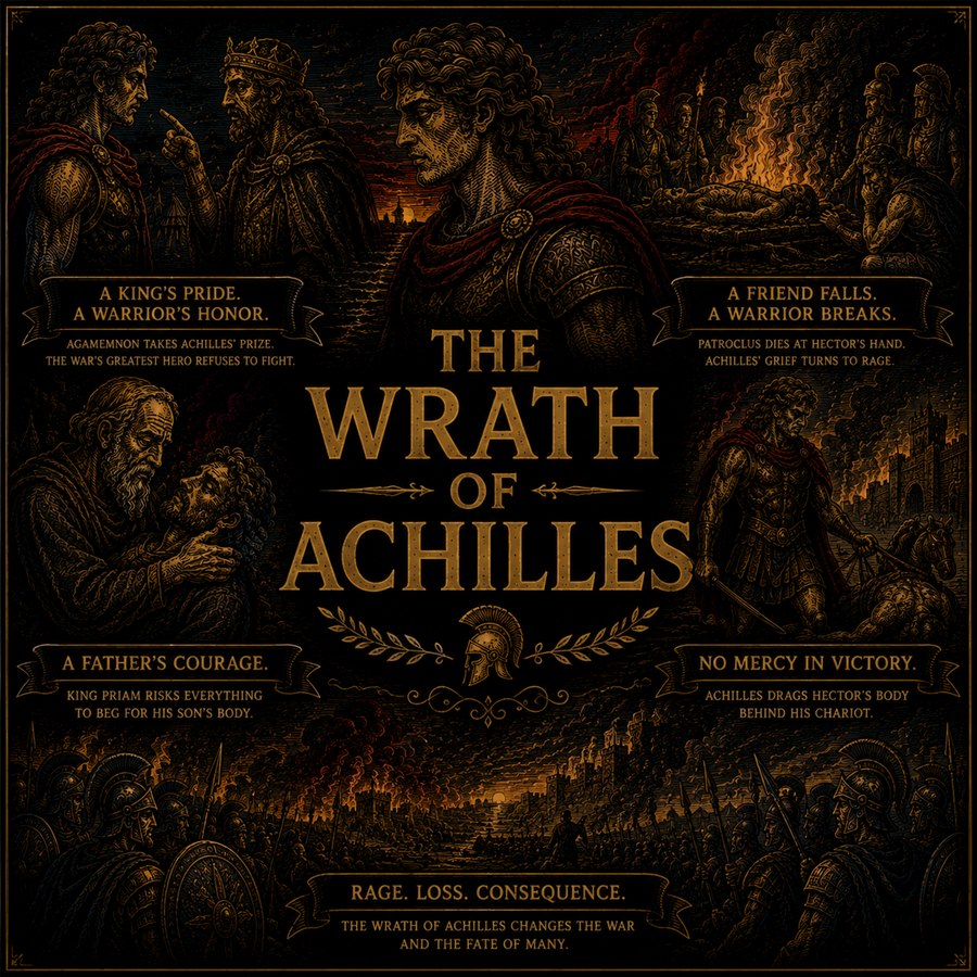 The Wrath of Achilles cover art