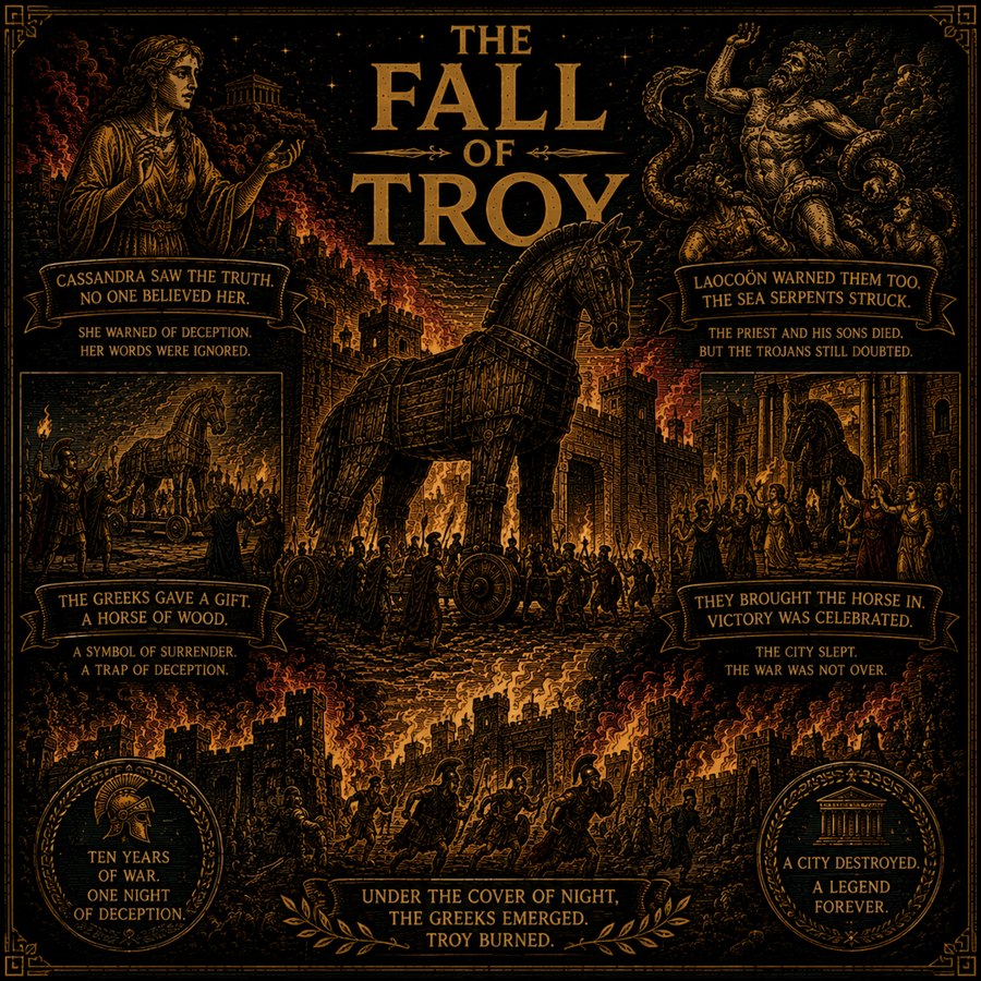 The Fall of Troy cover art